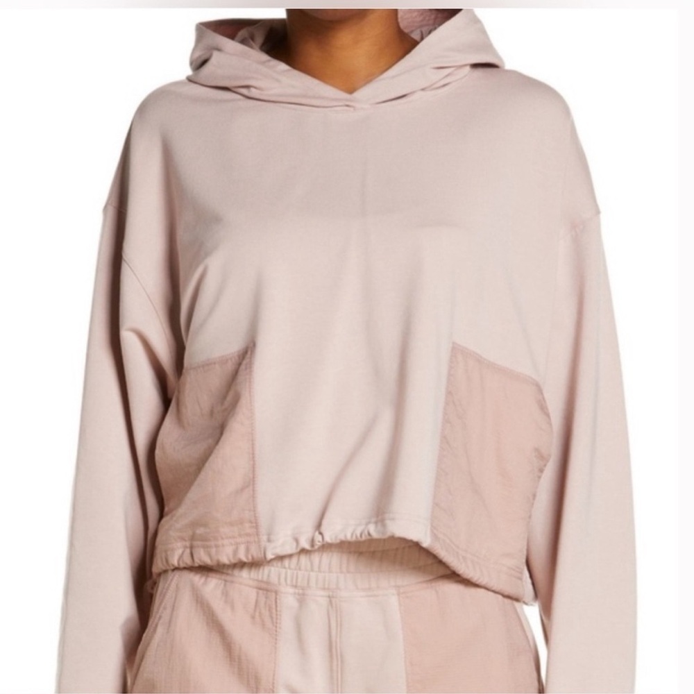 Outdoor Voices Pink Nirvana Seashell BeachTree Hoodie- M